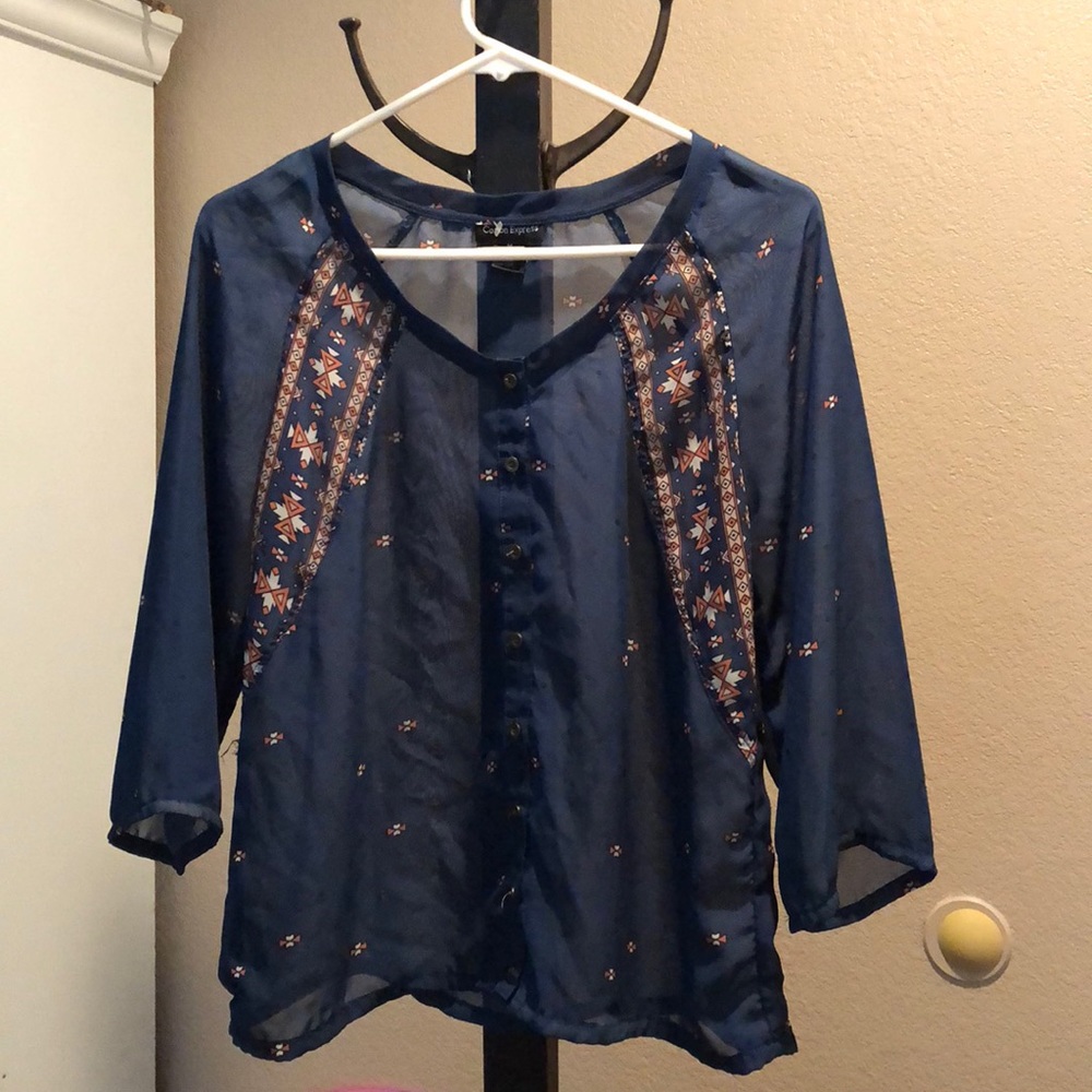 Beautiful blue shirt